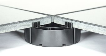 Starres Stelzlager PP155/45 als Unterkonstruktion für Platten Stelzlager, Plattenlager PP155/45